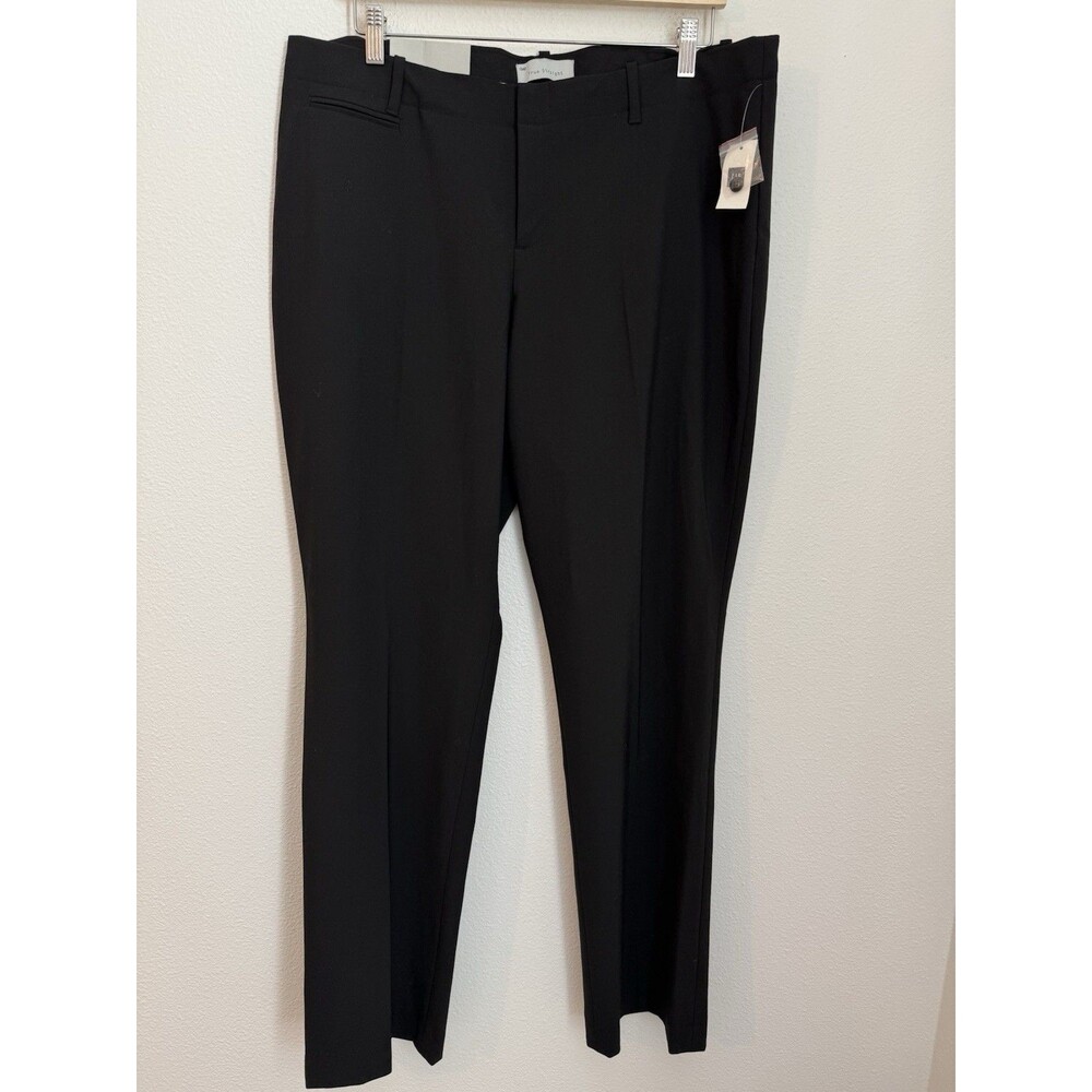 NEW!! GAP True Straight Trouser Black Dress Pants Stretchy Office Women’s 16 NWT